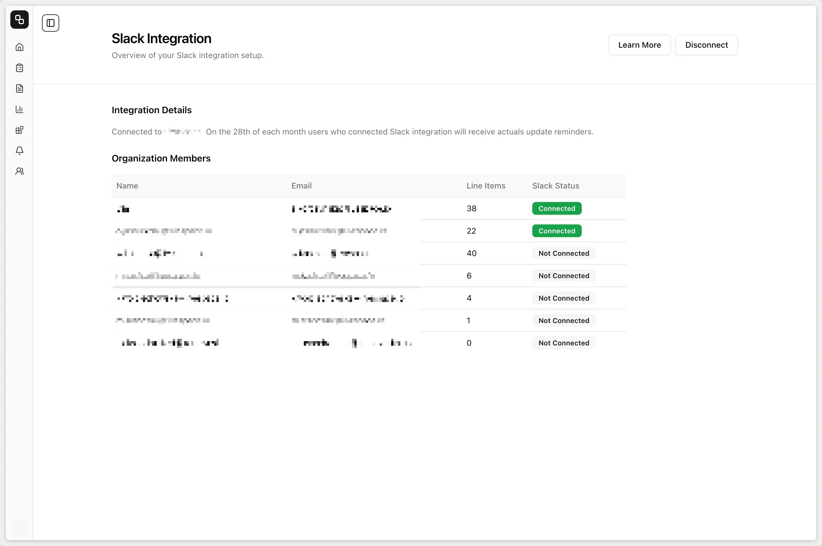 Slack Integration Member Management – Etropo changelog 10 June 2025